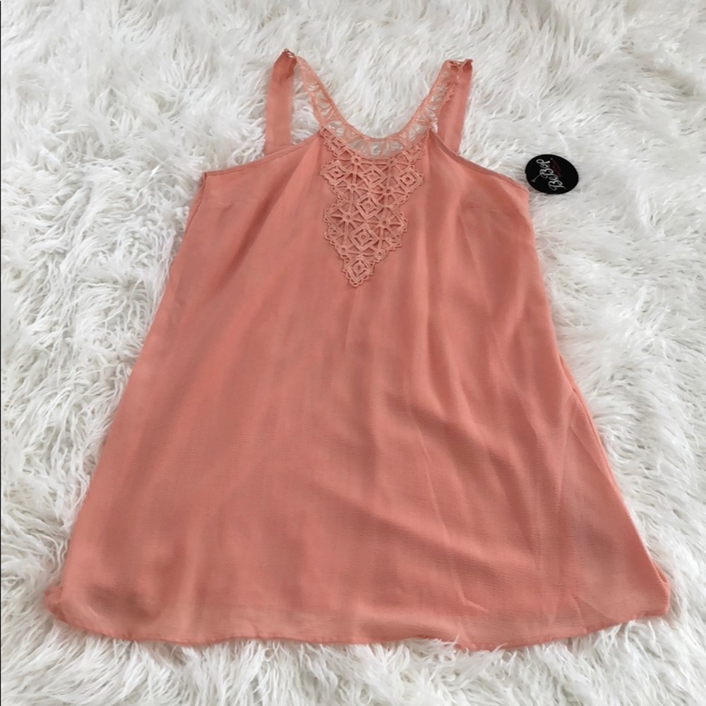 Coral dress
